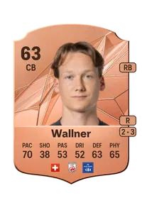 Silvan Wallner Rare 63 Overall Rating