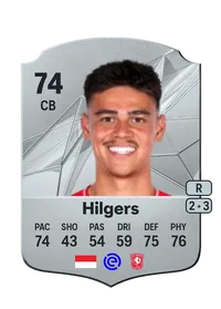 Mees Hilgers Rare 74 Overall Rating