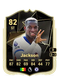 Nicolas Jackson Team of the Week 82 Overall Rating