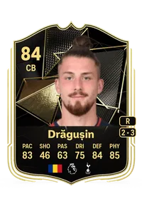 Radu Drăgușin Team of the Week 84 Overall Rating