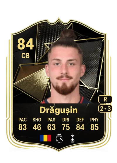 EA FC 24 Radu Drăgușin Team of the Week