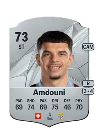 Zeki Amdouni Rare 73 Overall Rating