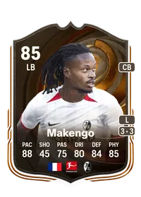 Jordy Makengo Ultimate Succession 85 Overall Rating