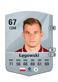 Mateusz Łęgowski Common 67 Overall Rating