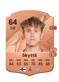 Naatan Skyttä Rare 64 Overall Rating