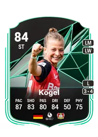 Kristin Kögel SQUAD FOUNDATIONS 84 Overall Rating