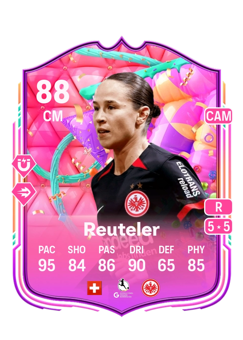 Géraldine Reuteler FUT Birthday 88 Overall Rating