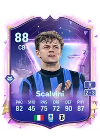 Giorgio Scalvini Future Stars 88 Overall Rating