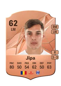 Alexandru Jipa Rare 62 Overall Rating