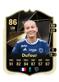 Julie Dufour Team of the Week 86 Overall Rating