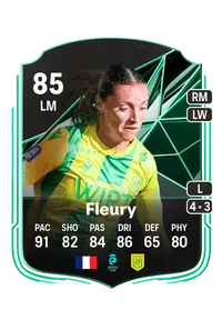 Louise Fleury SQUAD FOUNDATIONS 85 Overall Rating