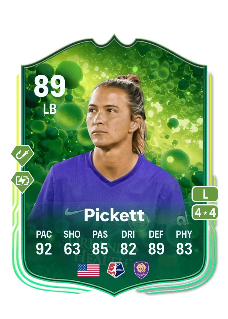 Carson Pickett Grassroot Greats 89 Overall Rating