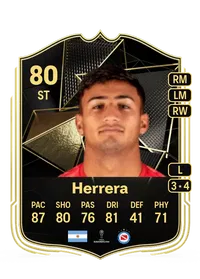 Jose Herrera Team of the Week 80 Overall Rating