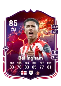 Jobe Bellingham Trailblazers 85 Overall Rating