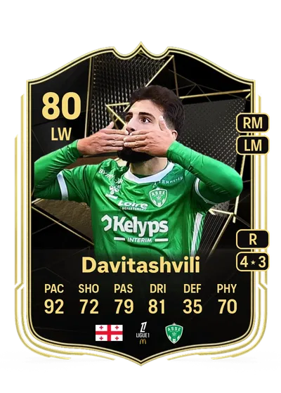 EA FC 24 Zuriko Davitashvili Team of the Week