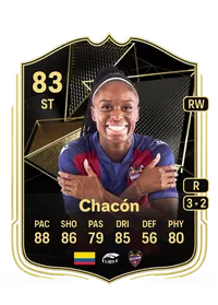 Ivonne Chacón Team of the Week 83 Overall Rating