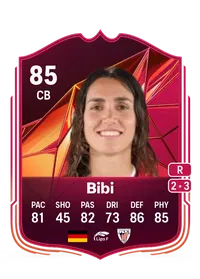 Bibi Champions Mastery 85 Overall Rating