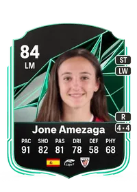 Jone Amezaga SQUAD FOUNDATIONS 84 Overall Rating