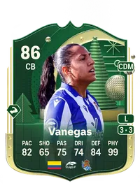 Manuela Vanegas Winter Wildcards 86 Overall Rating