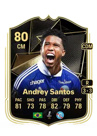 Andrey Santos Team of the Week 80 Overall Rating