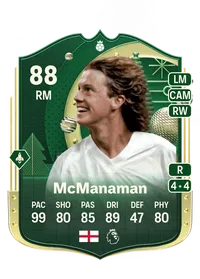 Steve McManaman Winter Wildcards Hero 88 Overall Rating