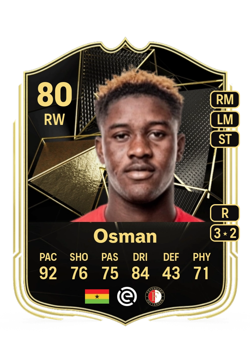 Ibrahim Osman Team of the Week 80 Overall Rating