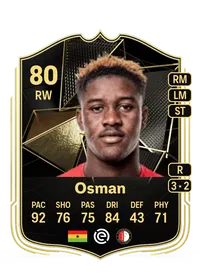 Ibrahim Osman Team of the Week 80 Overall Rating