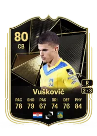 Luka Vušković Team of the Week 80 Overall Rating