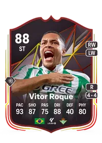 Vitor Roque World Tour 88 Overall Rating