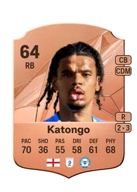 Jadel Katongo Rare 64 Overall Rating