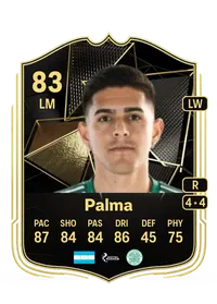 Luis Palma Team of the Week 83 Overall Rating