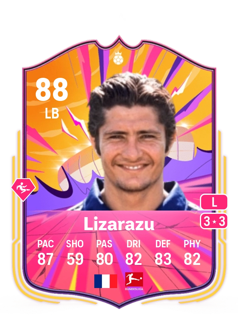 Bixente Lizarazu UT Heroes 88 Overall Rating