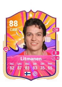 Jari Litmanen UT Heroes 88 Overall Rating