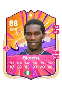 Jay-Jay Okocha UT Heroes 88 Overall Rating