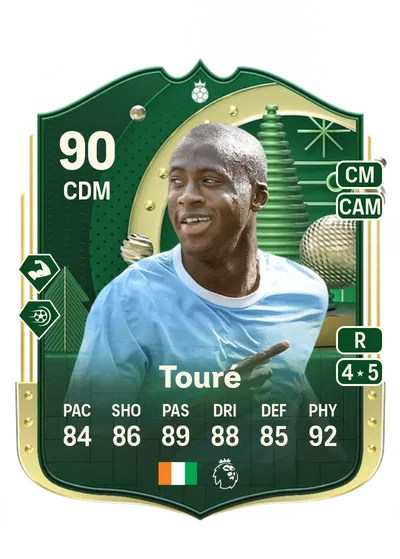 EA FC 24 Yaya Touré Winter Wildcards Hero