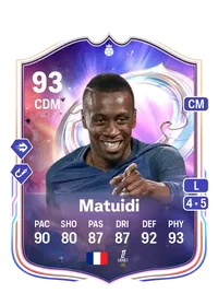 Blaise Matuidi Fantasy FC Hero 93 Overall Rating