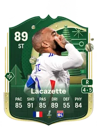 Alexandre Lacazette Winter Wildcards 89 Overall Rating