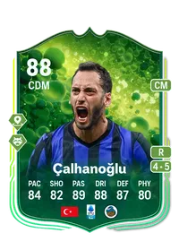 Hakan Çalhanoğlu Grassroot Greats 88 Overall Rating