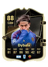 Paulo Dybala Team of the Week 88 Overall Rating