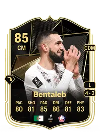 Nabil Bentaleb Team of the Week 85 Overall Rating