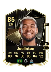 Joelinton Team of the Week 85 Overall Rating