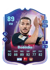 Emiliano Buendía Fantasy FC 89 Overall Rating