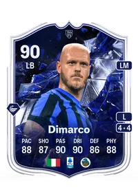 Federico Dimarco TOTY Honourable Mentions 90 Overall Rating