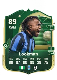 Ademola Lookman Winter Wildcards 89 Overall Rating