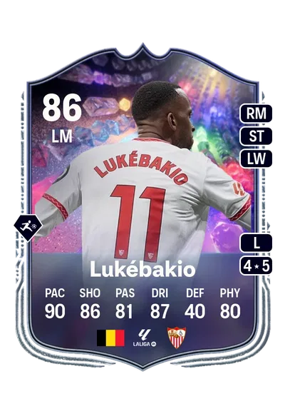 EA FC 24 Dodi Lukébakio NumeroFUT