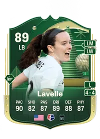 Rose Lavelle Winter Wildcards 89 Overall Rating