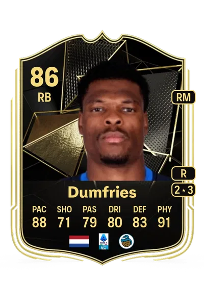 EA FC 24 Denzel Dumfries Team of the Week