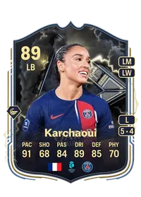 Sakina Karchaoui Thunderstruck 89 Overall Rating