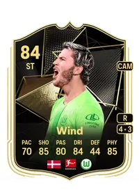 Jonas Wind Team of the Week 84 Overall Rating