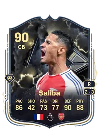 William Saliba Thunderstruck 90 Overall Rating